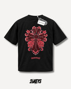 Polera Chrome hearts piedreria “Red”