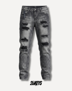 Jeans fashion nova gris