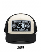 Gorro chrome hearts curvo logo