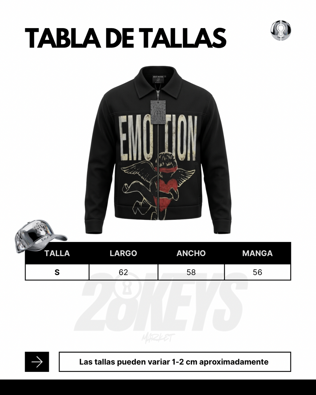 CHAQUETA EMOTION "ÁNGEL"