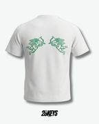 Polera mixed Emotion “Ángeles” Blanca