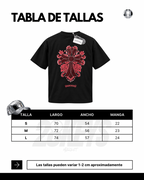 Polera Chrome hearts piedreria “Red”