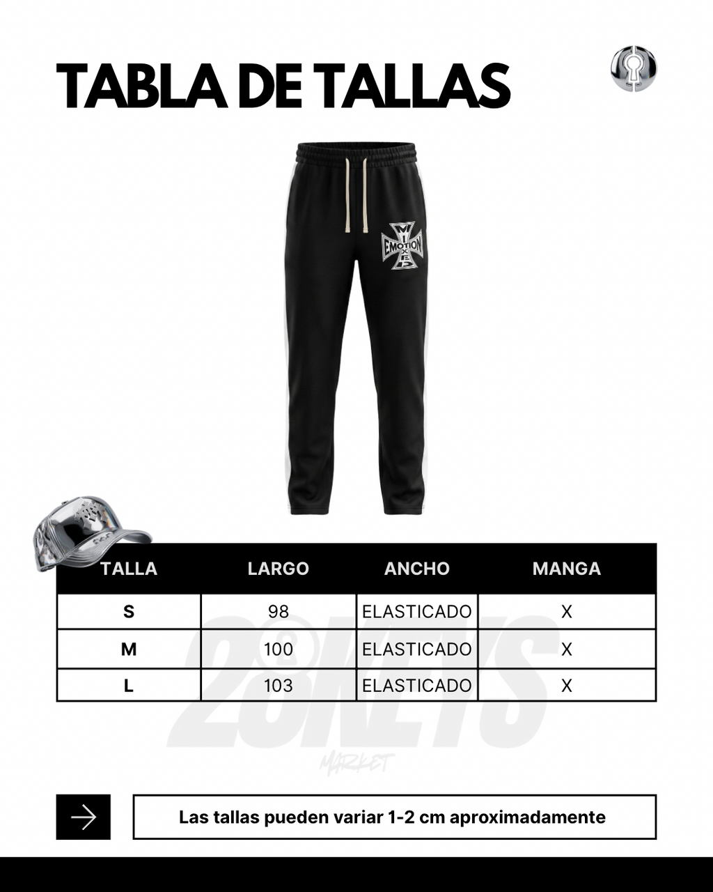 Conjunto mixed emotion Buzo algodón