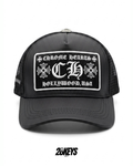 Gorro chrome hearts cuero ajustable