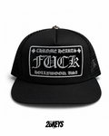 Gorro Chrome hearts triple black big logo plano