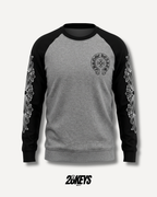Polerón Chrome Hearts gris/negro