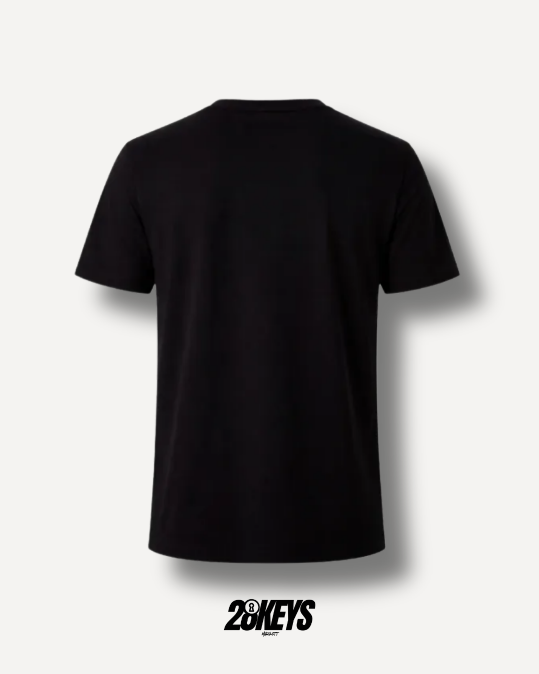 Polera básica slim Fit Negra