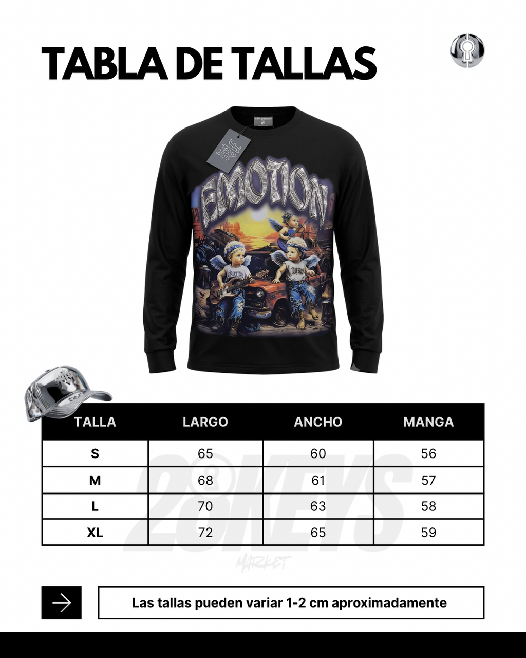 POLERA MANGA LARGA EMOTION