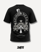 Polera Chrome hearts Cruz metálica