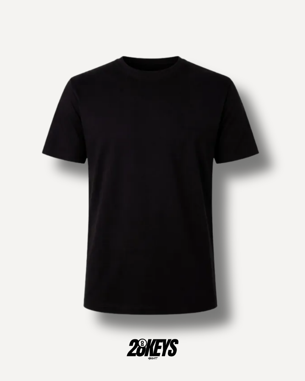 Polera básica slim Fit Negra