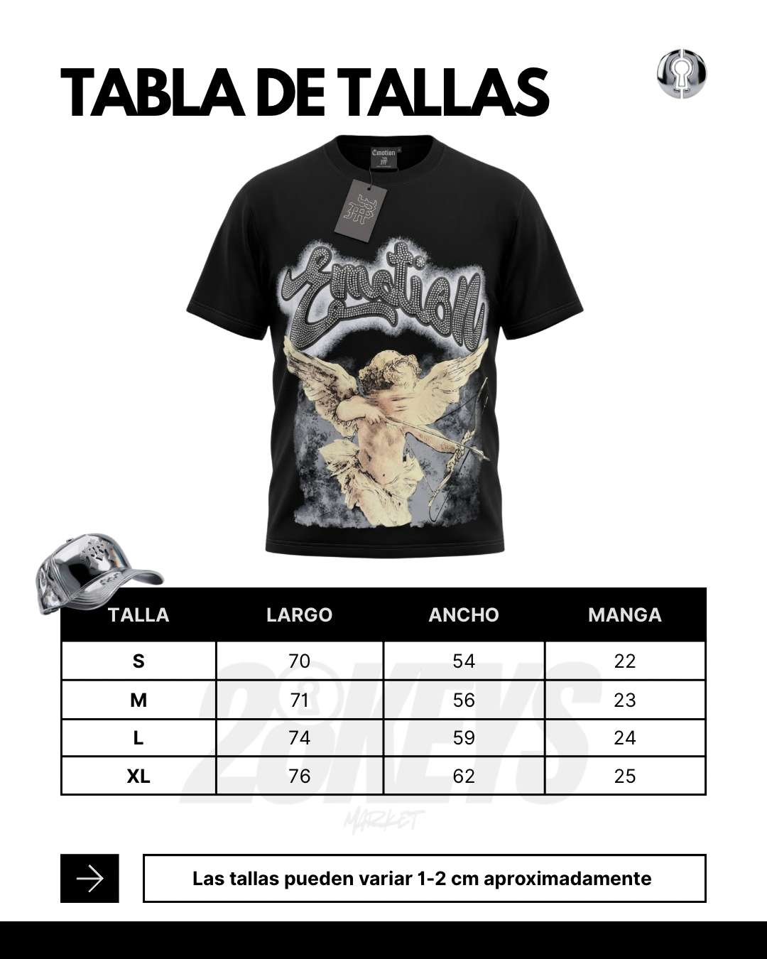 POLERA EMOTION "CUPIDO"
