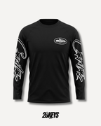 Polera Corteiz manga larga Negra