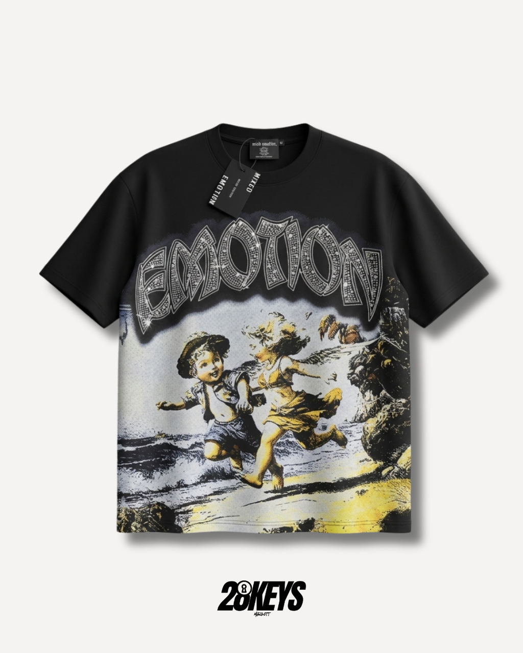 Polera Mixed Emotion Negra