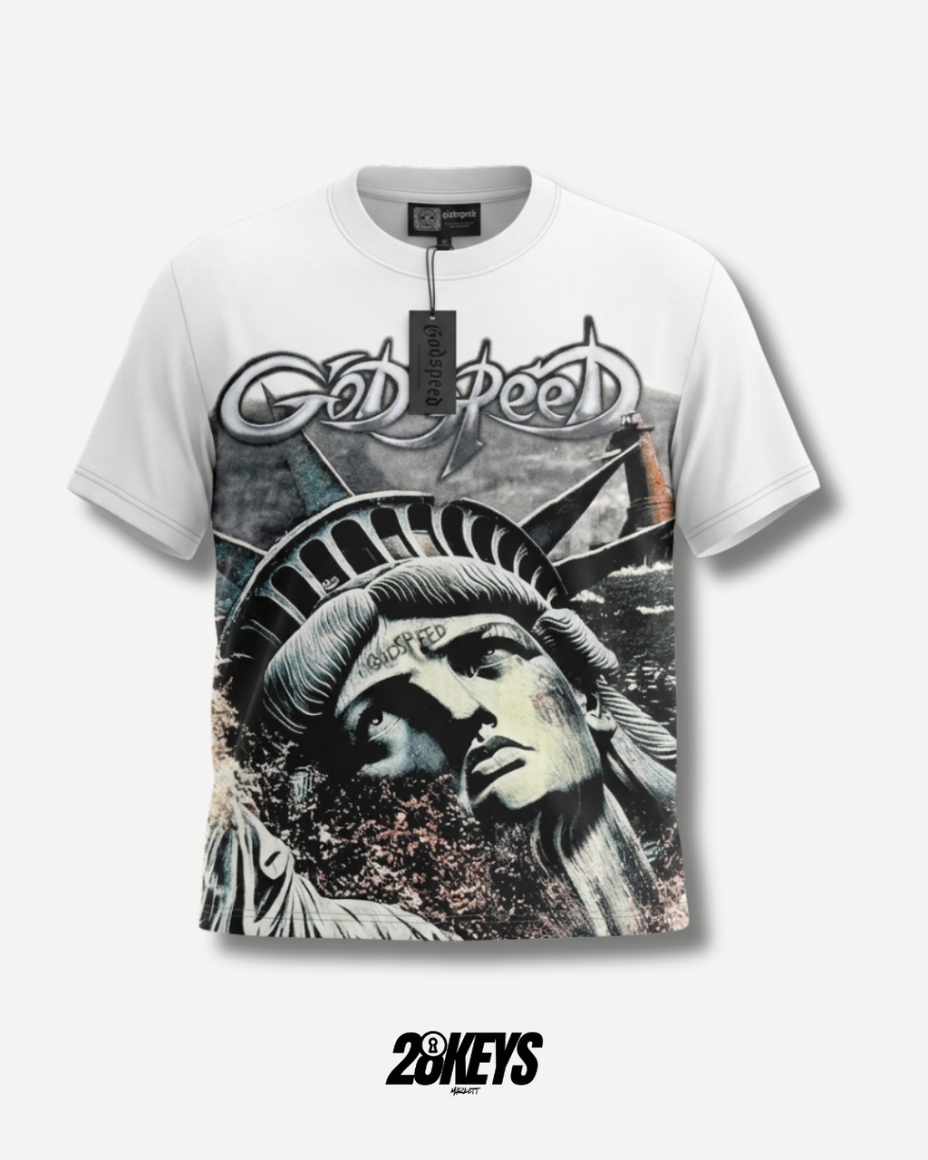 Polera GODSPEED BLANCA
