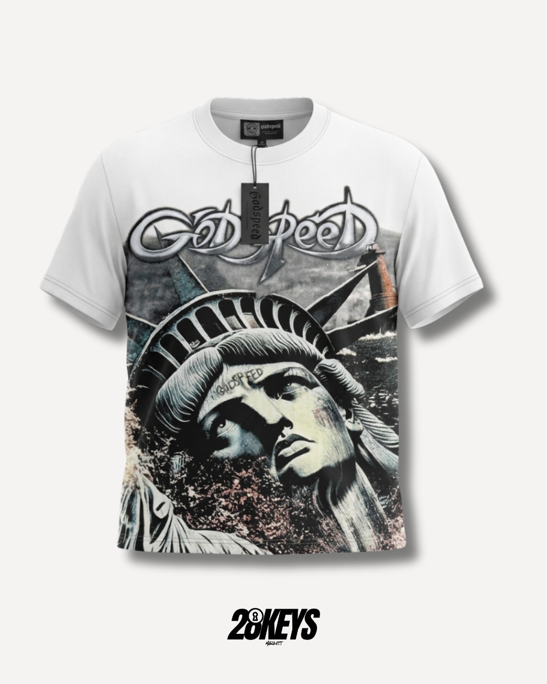 Polera GODSPEED BLANCA
