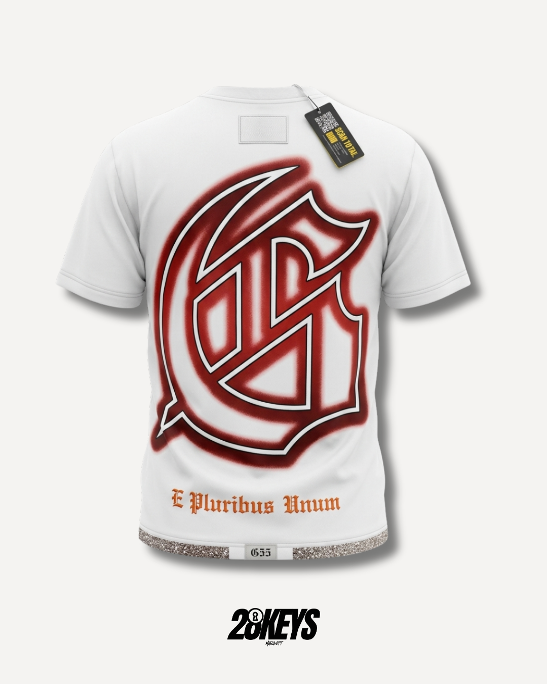 Polera Godspeed blanca