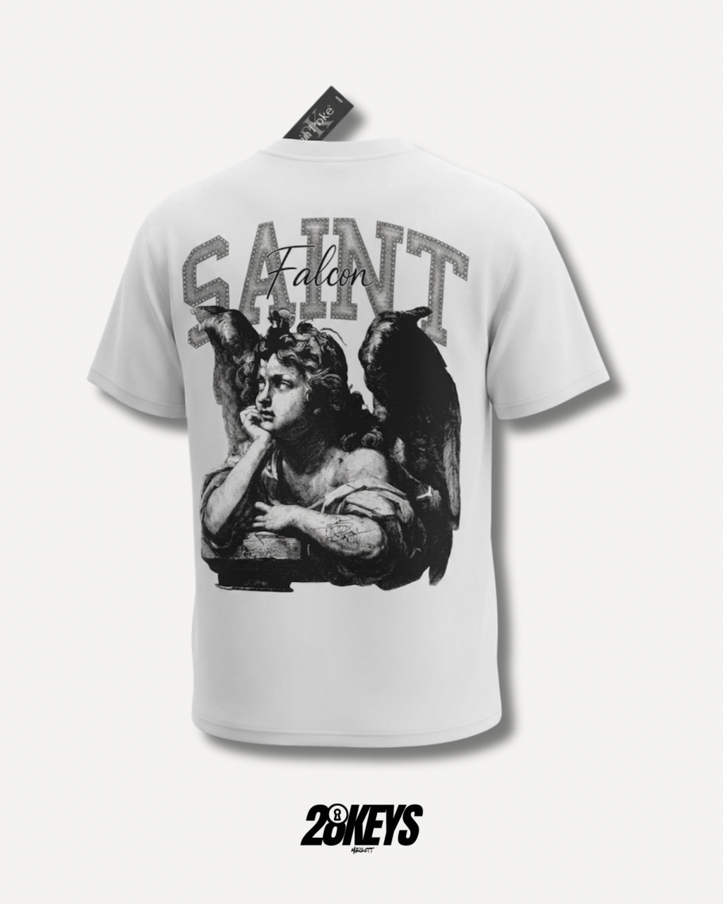 Polera Saint blanca