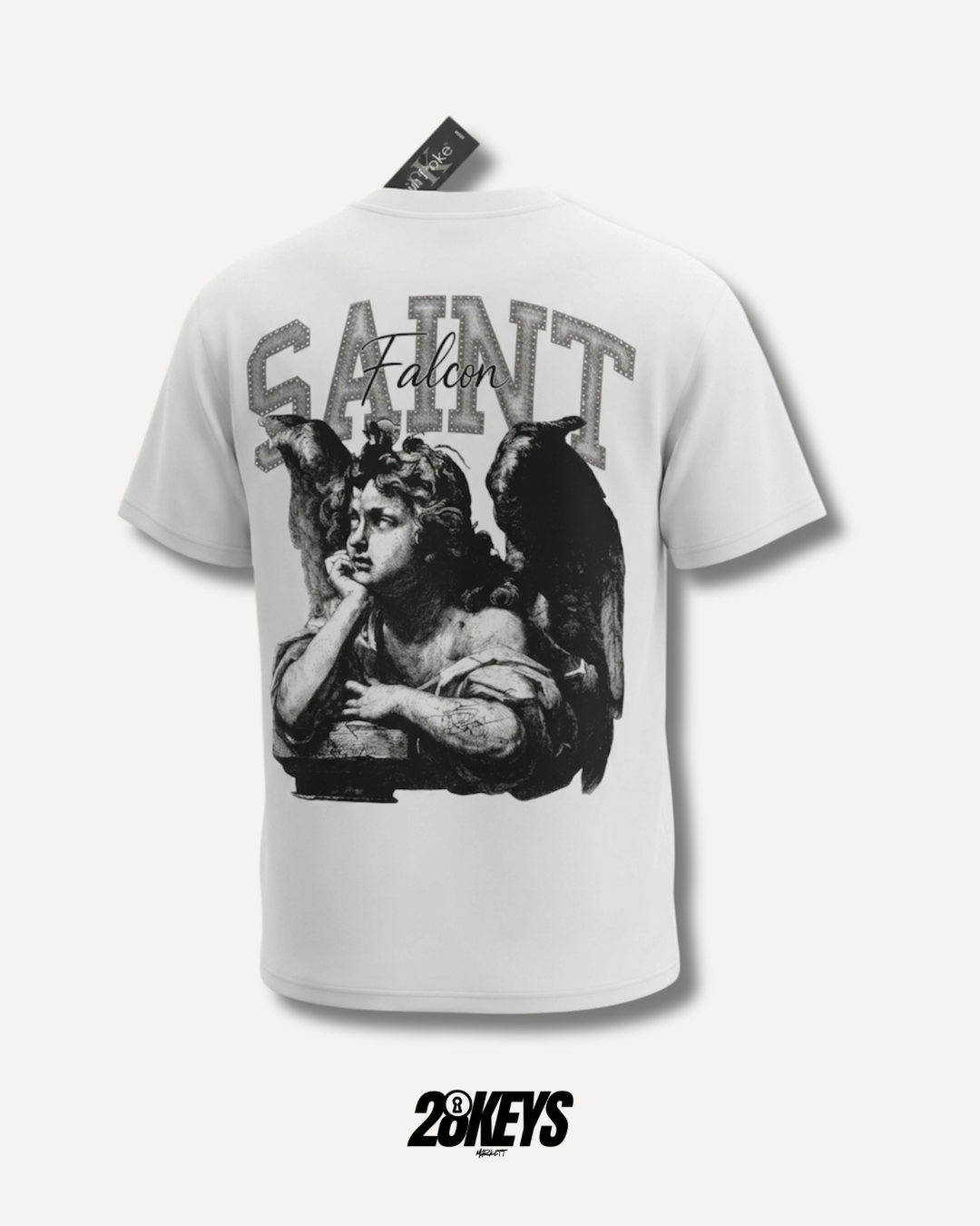 Polera Saint blanca