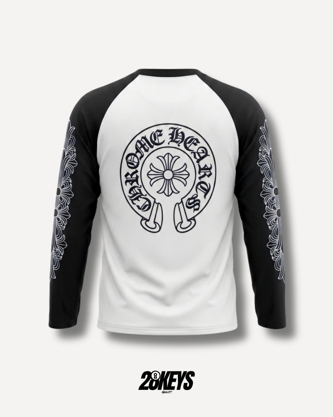 Polera Chrome Hearts Manga larga