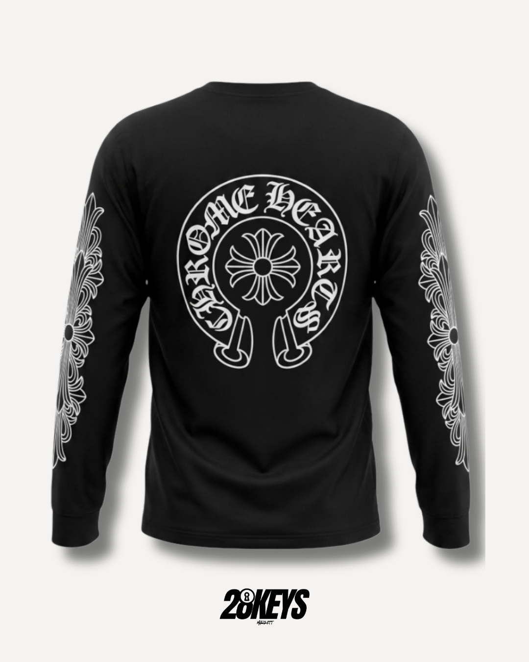 Polera Chrome Hearts Manga larga