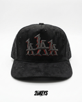 Gorro "LA" gamuza tendencia ajustable