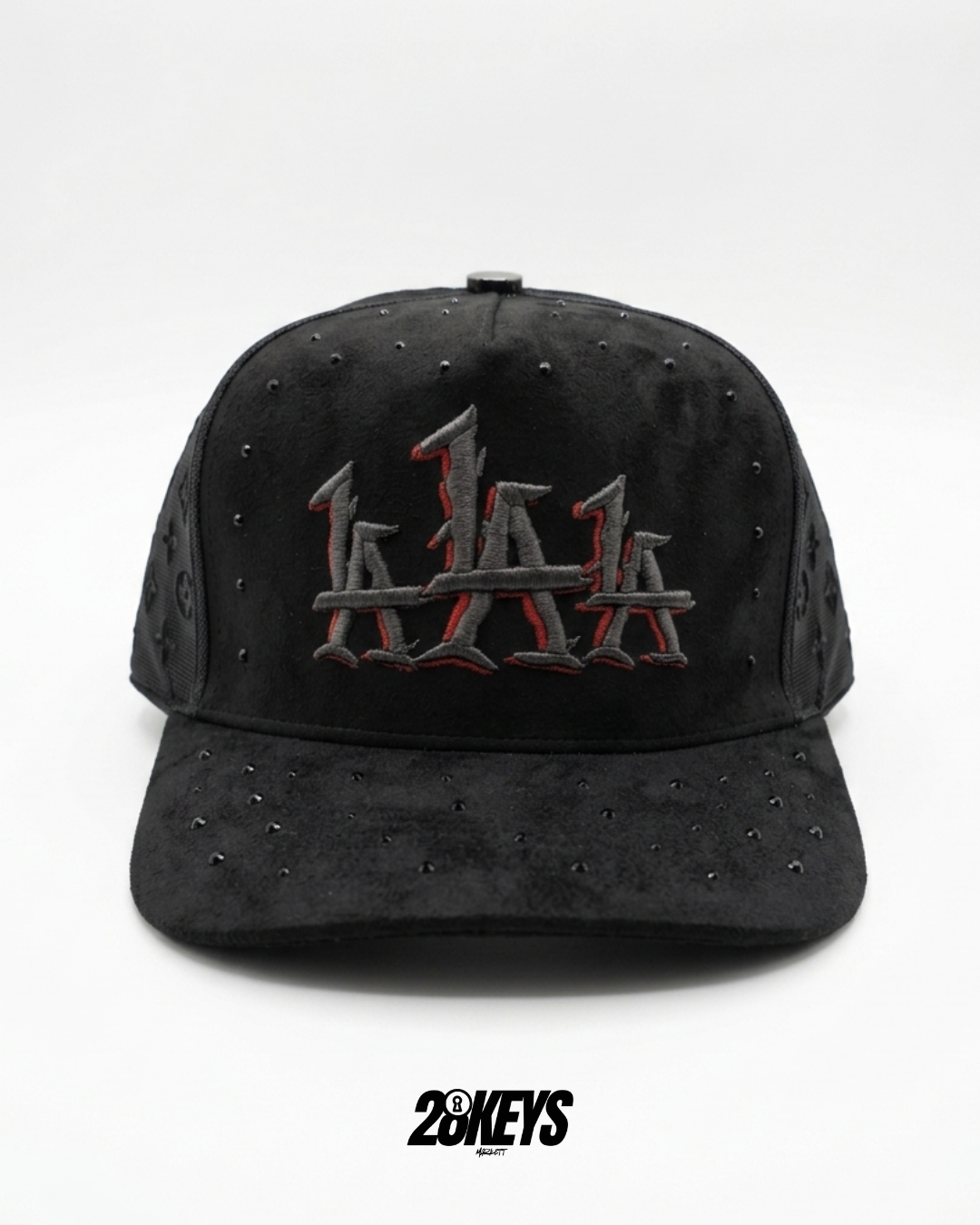 Gorro "LA" gamuza tendencia ajustable
