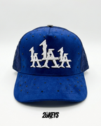 Gorro "LA" gamuza tendencia ajustable