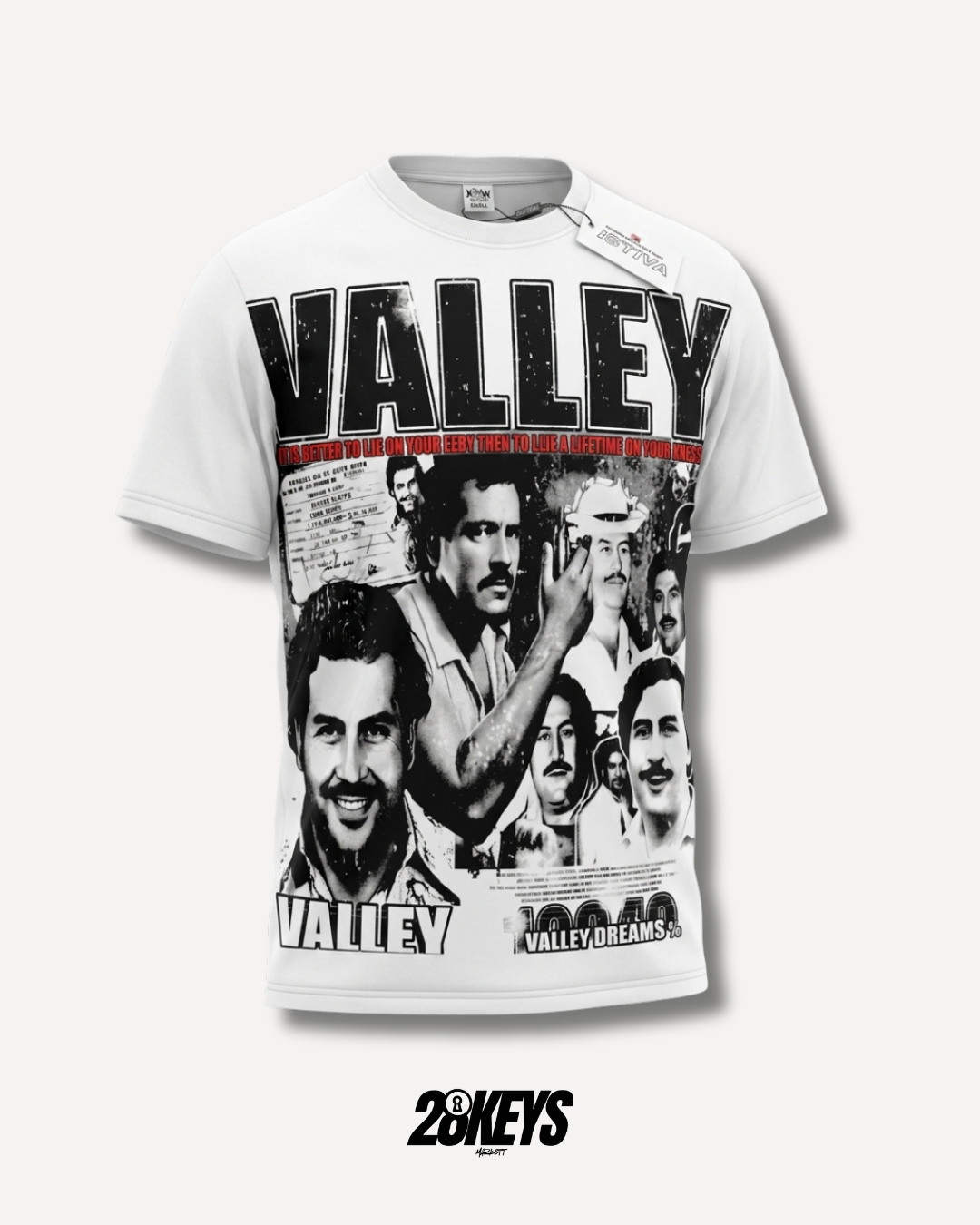 Polera valley dreams pablo escobar