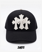Gorro chrome hearts cruz blanco
