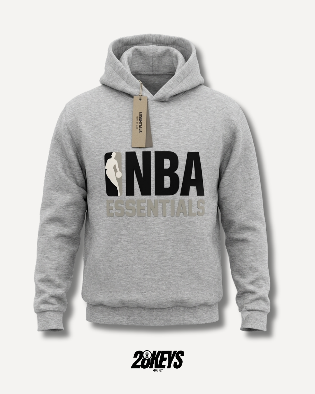 Hoodie essentials Nba gris