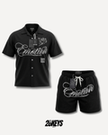 Conjunto emotion negro "Ángel"