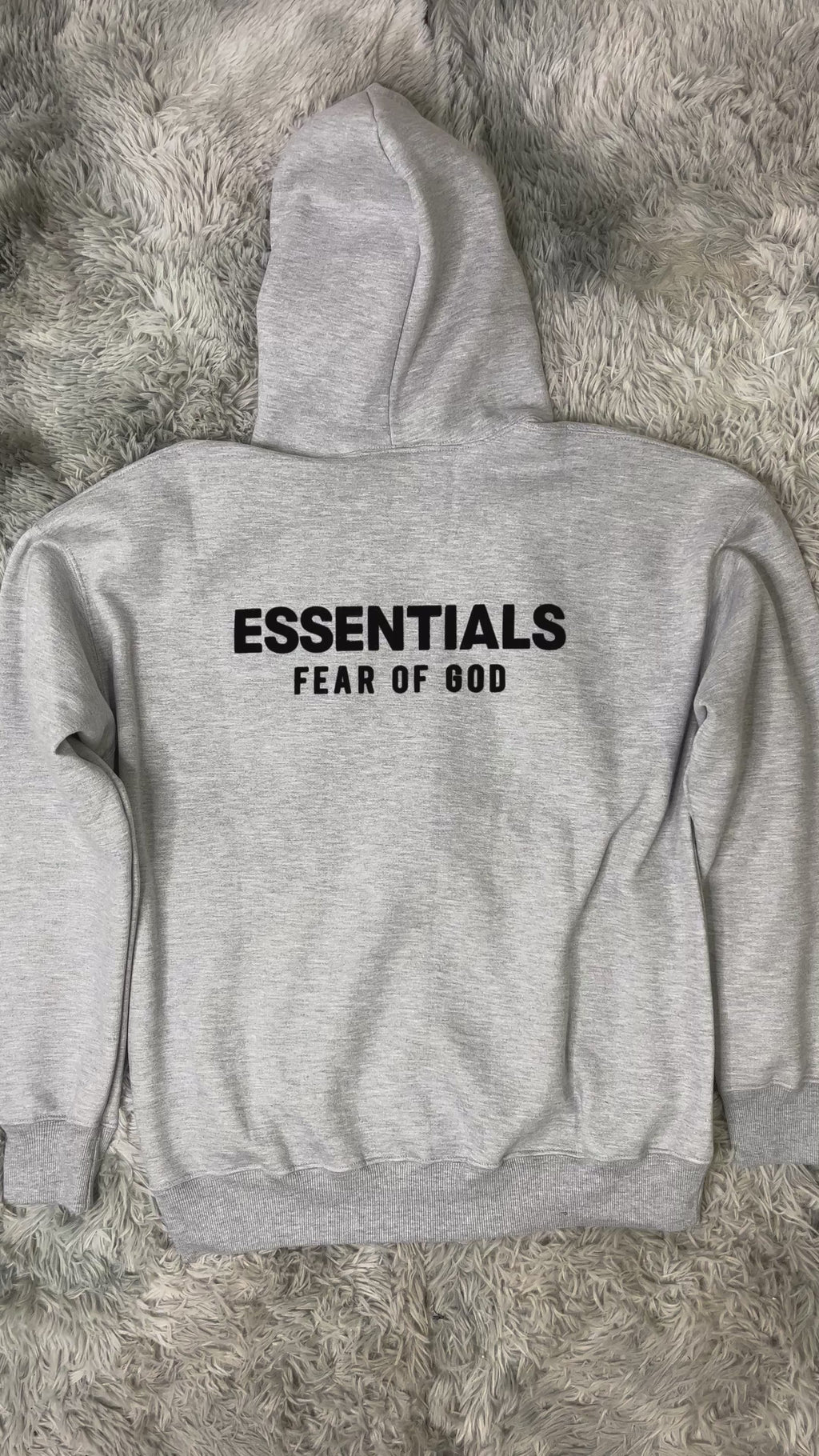 Hoodie Essentials Gris