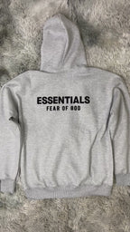 Hoodie Essentials Gris