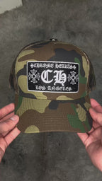 Gorro chrome hearts militar