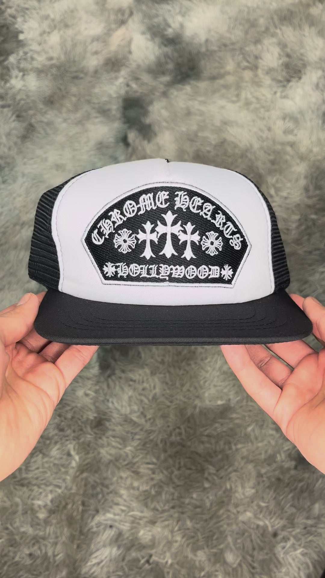 Gorro chrome hearts visera plana